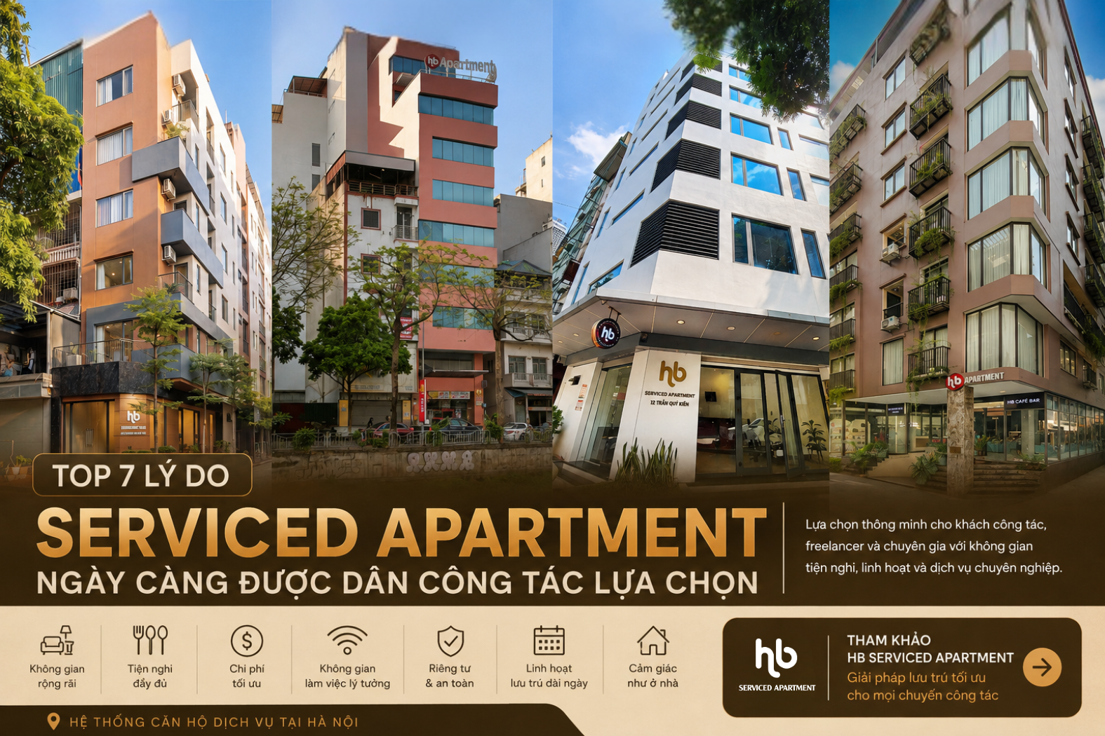 Top 7 lý do Serviced Apartment ngày càng được dân công tác lựa chọn